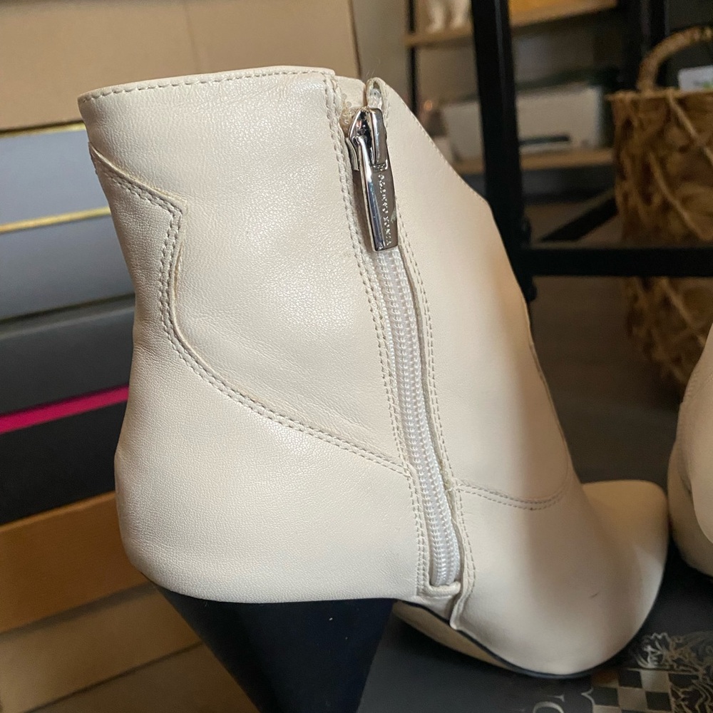 VC Cream Ankle Boots sz 7.5 - Picture 6 of 9